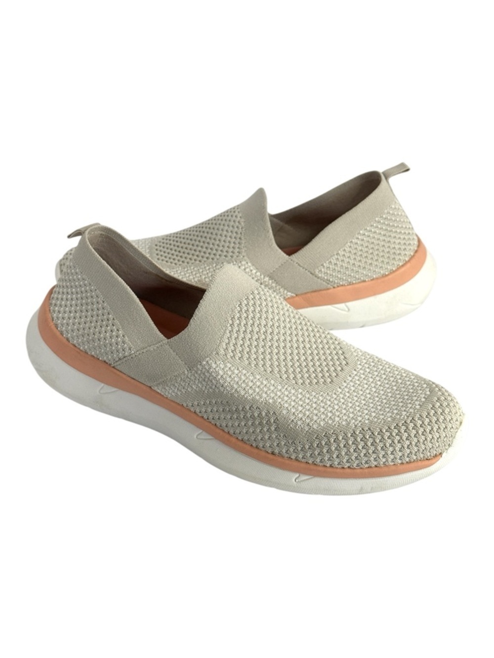 Easy Spirit Women's Savanah2 Slip on Walking Shoes Light Grey Size 9.5W